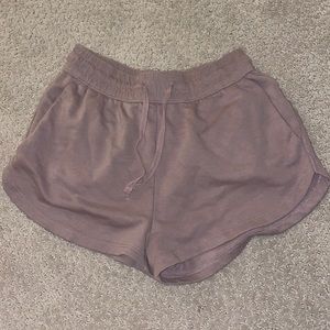 Light purple shorts